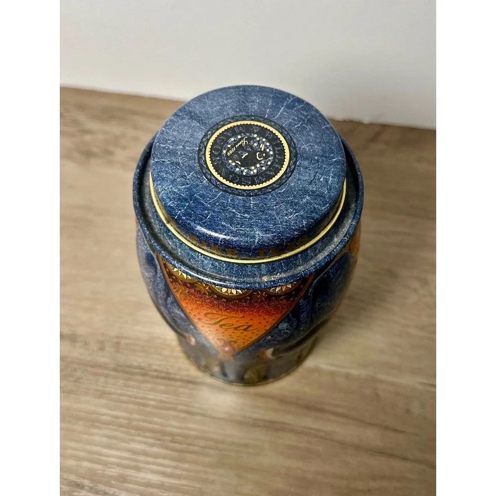Williamson & Magor‎ England Elephant Collectible Empty Tea Caddy Tin